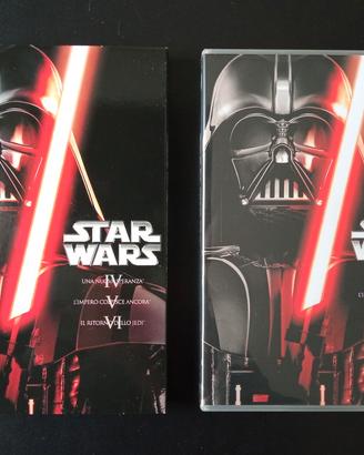 DVD film cofanetto Star Wars episodi 4/5/6.