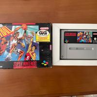 Gioco world league basketball super nintendo