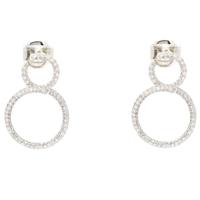 Orecchini in oro bianco con diamanti Ct 2,90