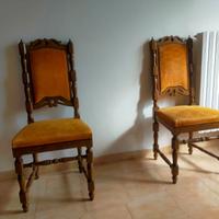 2 Sedie antiche – Stile Revival Primo '900