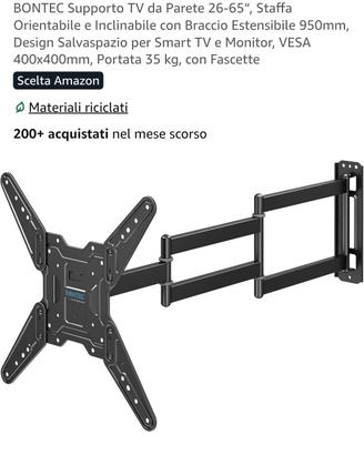 staffa BONTEC per tv 26-65 pollici