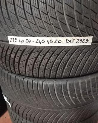 Gomme 275 40 20 - 245 45 20  Michelin Invernali