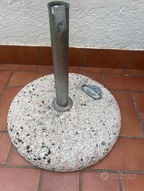 Base per ombrellone in marmo