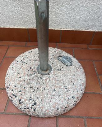 Base per ombrellone in marmo