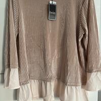 Blusa Ivvie in velluto