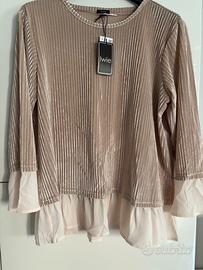 Blusa Ivvie in velluto