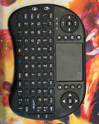 Mini Tastiera Wireless Rii con Touchpad