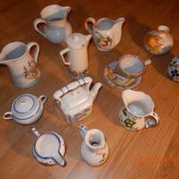 Set brocche e vasetti in ceramica