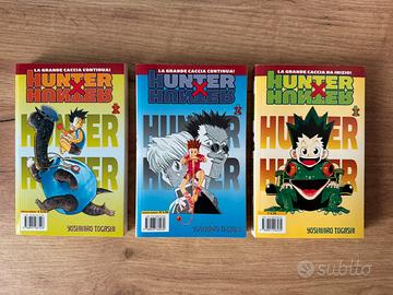 Hunter X Hunter 1-3 volumi. Mai letti.