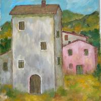 Opera pittorica “Borgo” - 2016