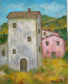 Opera pittorica “Borgo” - 2016