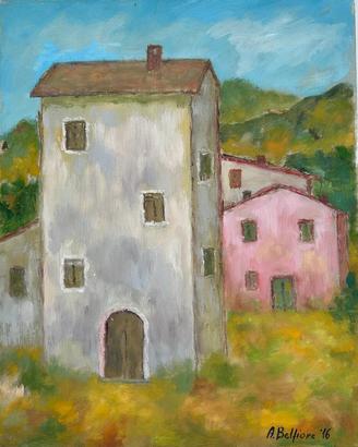 Opera pittorica “Borgo” - 2016