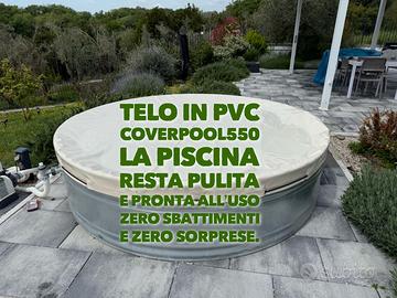 Telo su misura in pvc  per piscina Tankkd