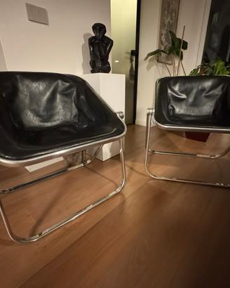 Coppia Poltrone Plona  - Anonima Castelli in pelle