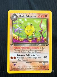 Carte pokemon set team rocket 1 edizione