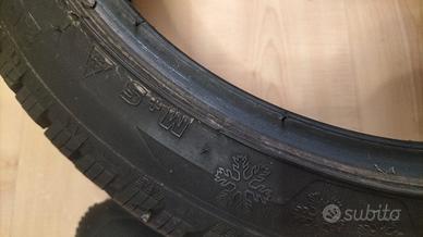 4 gomme invernali  usate un anno solo