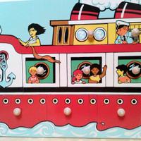 TAVOLA PUZZLE DI GRANDI DIMENSIONI in legno