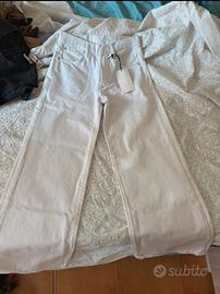 Jeans bianco zara