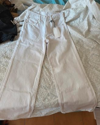 Jeans bianco zara