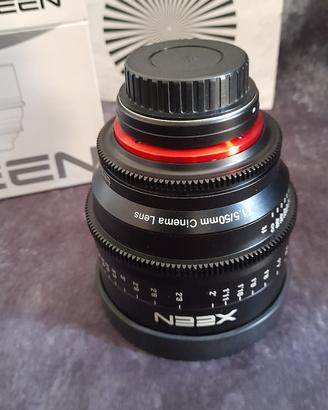 XEEN 50 mm T 1,5 ATTACCO EF