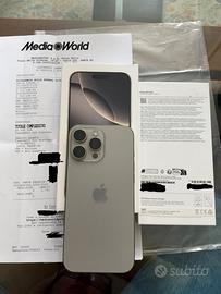 Apple IPhone 16 pro max 256gb - Titanio naturale