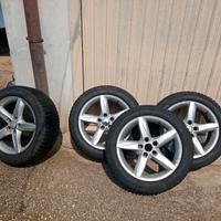 Cerchi 17 audi con gomme invernali