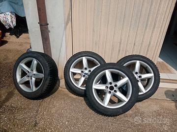 Cerchi 17 audi con gomme invernali