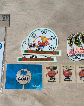 Adesivi mondiali di calcio vintage