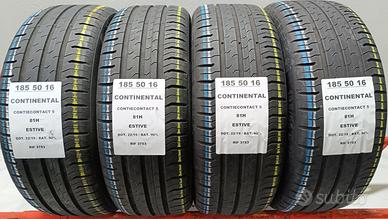 4 GOMME 185 50 16 CONTINENTAL RIF3753