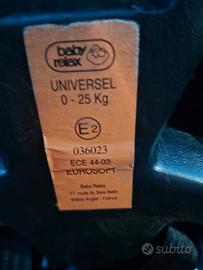 SEGGIOLINO AUTO 0-25 SENZA ISOFIX 