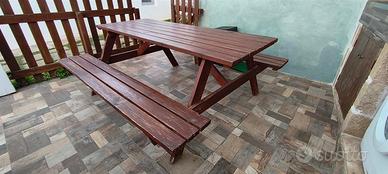 Tavolo picnic 180x160