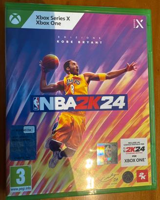 NBA2K24 Xbox One serie X disco