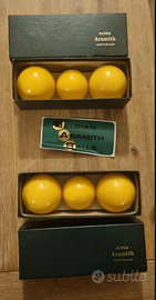 Palle da biliardo nuove aramith made in Belgio 2 s