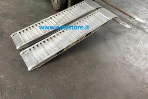 RAMPE in alluminio 1 metro carico 28 quintali