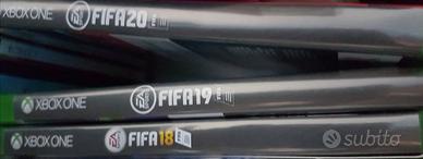 Giochi xboxone Fifa 18, Fifa 19 e fifa 20