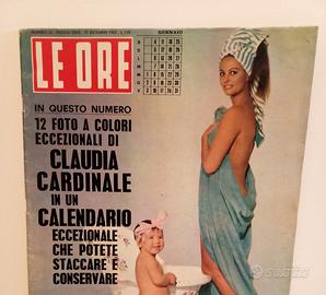"Le Ore" rivista vintage Claudia Cardinale 