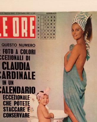 "Le Ore" rivista vintage Claudia Cardinale 