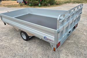 CARRELLO RIMORCHIO CRESCI PT15L BASCULANTE CON RAM