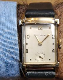 Orologio Bulova Statesman 1946- oro 10K- Art Deco