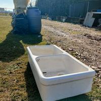 Lavabo ceramica doppio