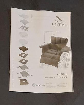 Cuscino antidecubito Moretti, modello Levitas