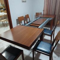 tavolo in legno allungabile 