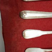Servizio posate vintage placcate argento