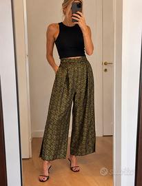 Max Mara - Pantaloni palazzo in seta nuovi