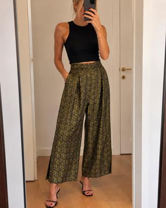 Max Mara - Pantaloni palazzo in seta nuovi