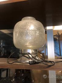 Lampada vintage vetro Murano