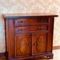 Vintage Mobile in legno color noce anni '70