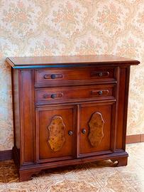 Vintage Mobile in legno color noce anni '70