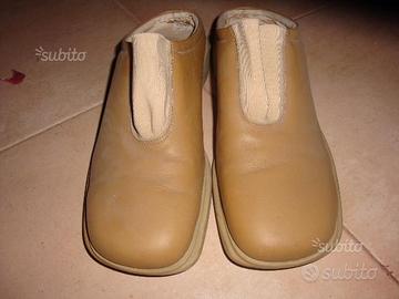 Scarpe a sabot marro' chiaro leonardo 43/44