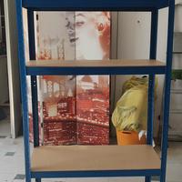 Scaffalatura in alluminio